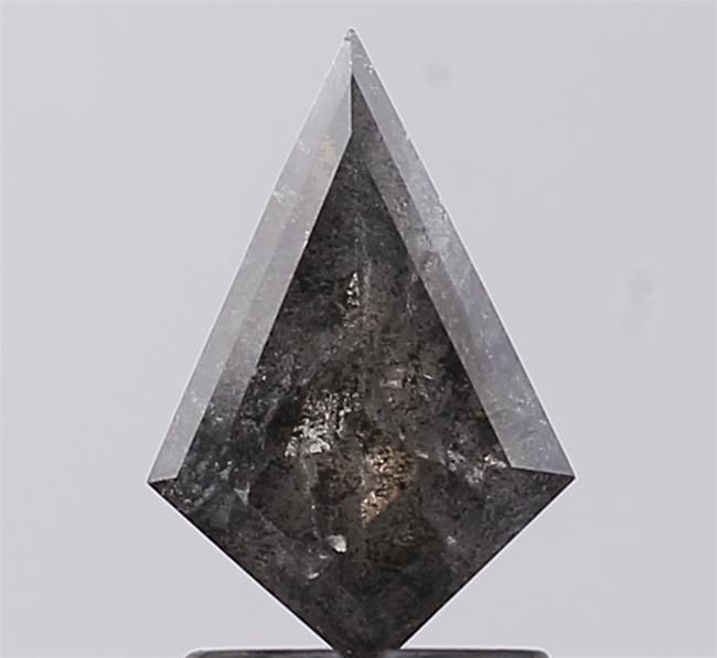 1.49 ct Kite Salt and Pepper Natural Diamond, I3