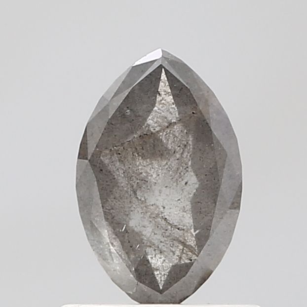0.51 ct Marquise Salt and Pepper Natural Diamond, VVS2