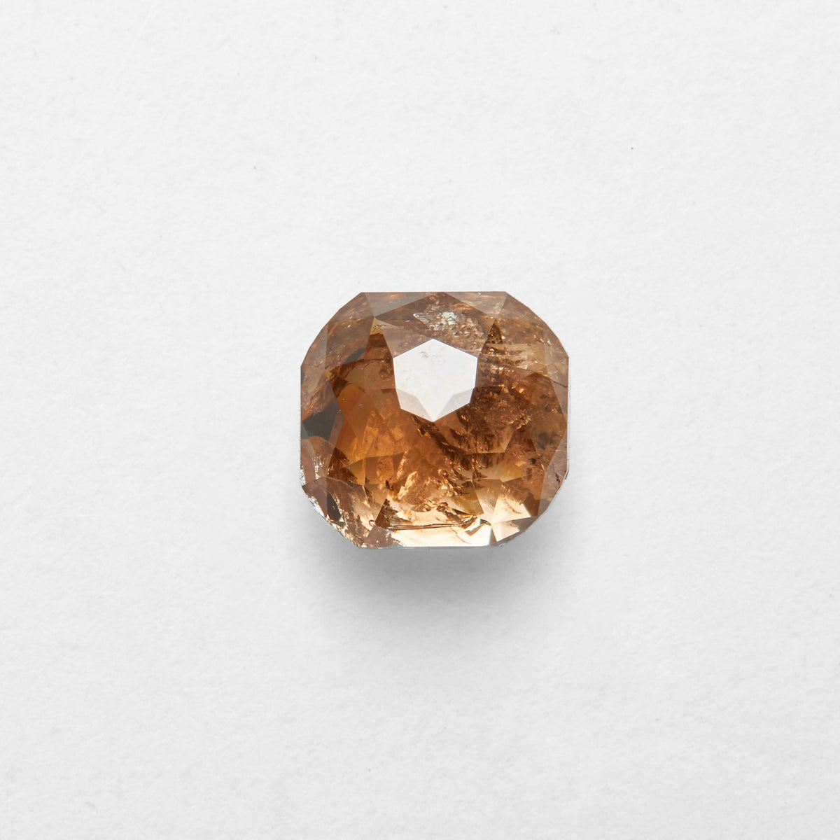 0.97 ct Asscher Salt and Pepper Diamond