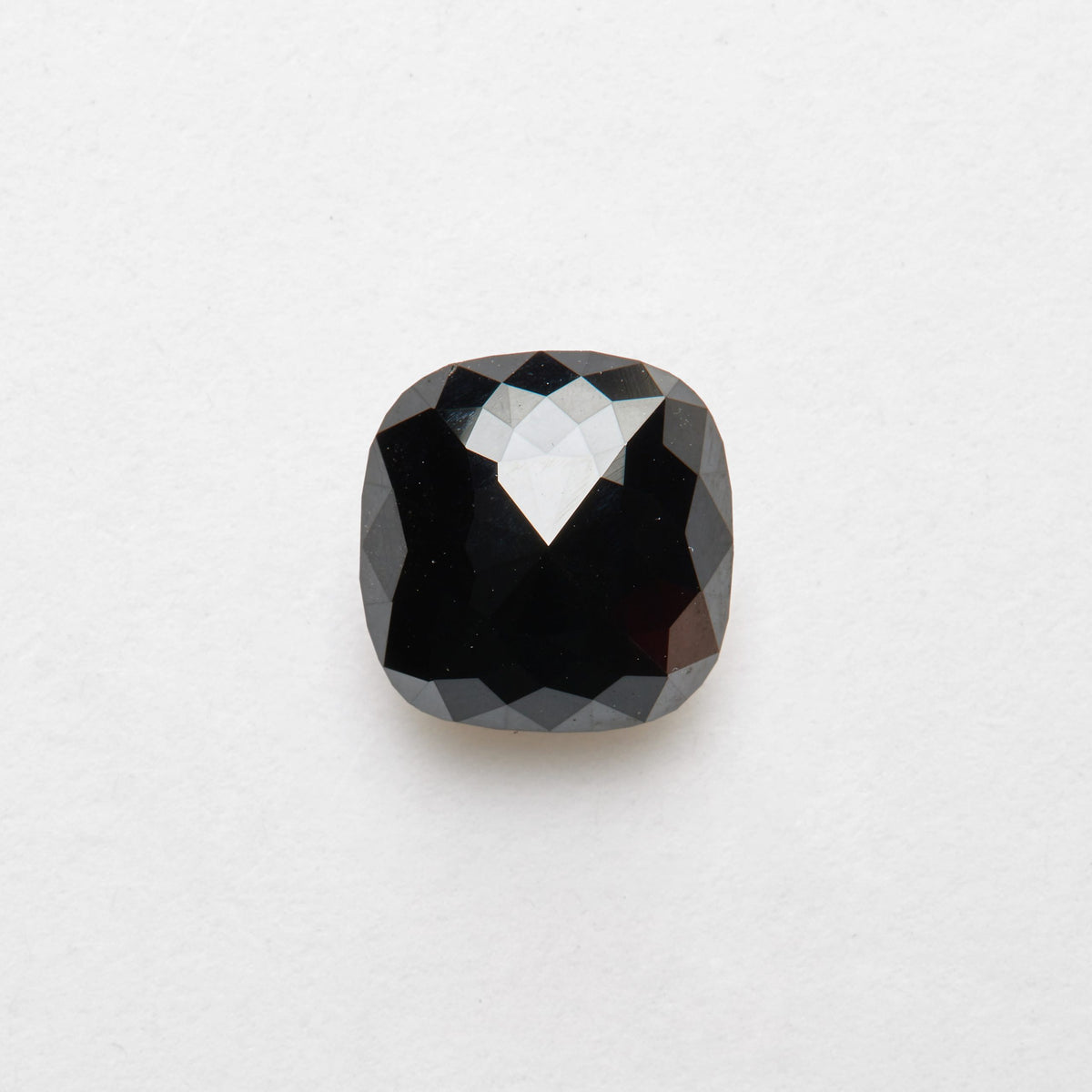 2.22 ct Cushion Cut Salt and Pepper Diamond