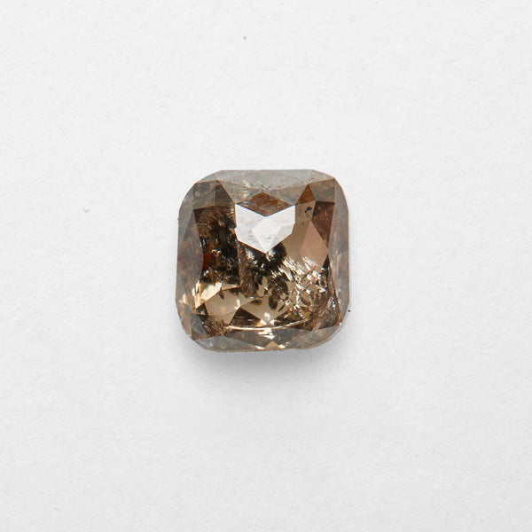 0.62 ct Cushion Cut Salt and Pepper Diamond
