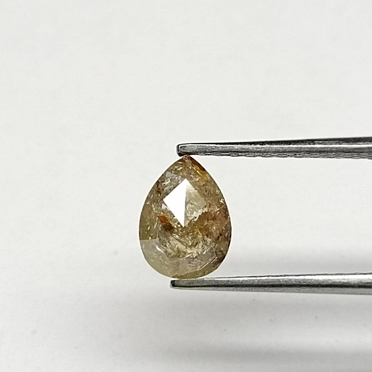0.48 ct Pear Salt and Pepper Natural Diamond, I3