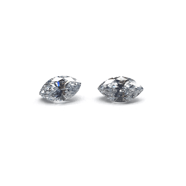 4.00 x 2.00 mm Marquise Shape Natural White Diamonds (≈0.055 ct each)