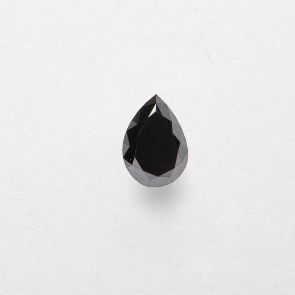 1.26 ct Pear Cut Salt and Pepper Diamond