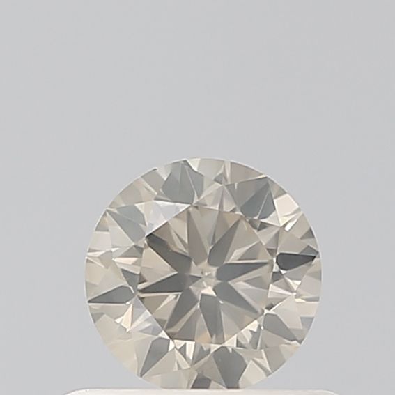 0.42 ct Round Salt and Pepper Natural Diamond, VVS1