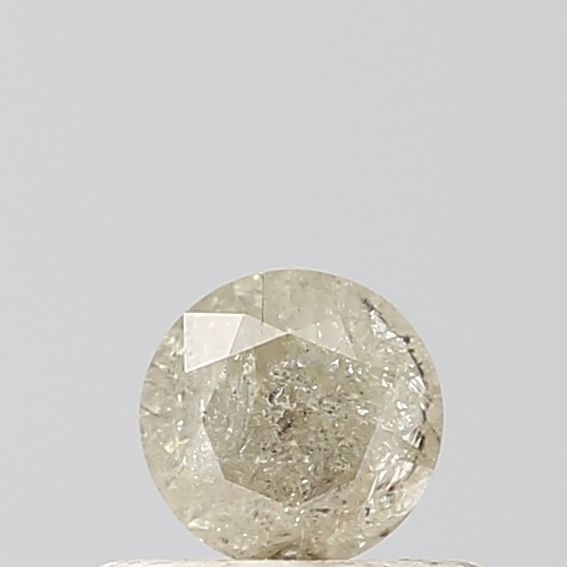 0.28 ct Round Salt and Pepper Natural Diamond, VS2