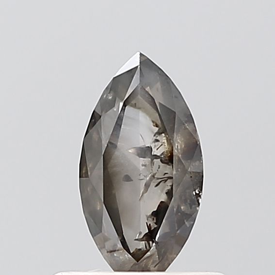 0.57 ct Marquise Salt and Pepper Natural Diamond, VVS2
