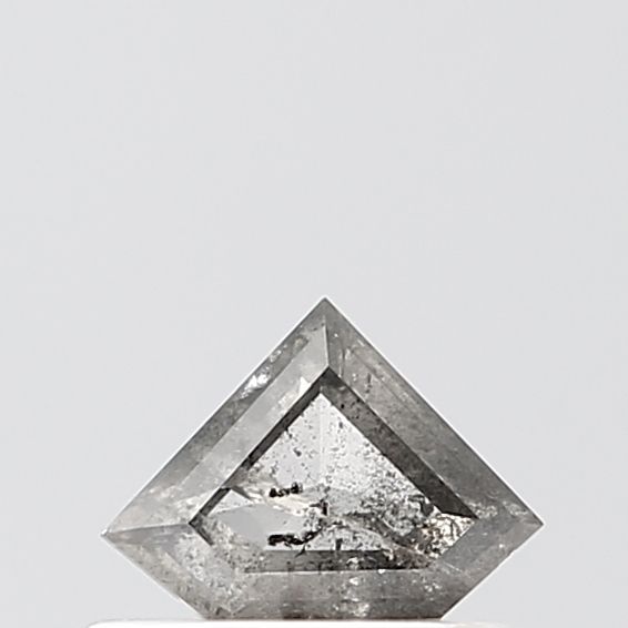 0.31 ct Trillion Salt and Pepper Natural Diamond, VS1