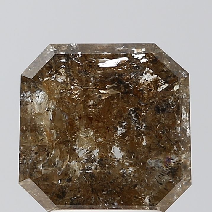 1.85 ct Emerald Salt and Pepper Natural Diamond, VVS2