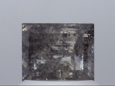 1.18 ct Emerald Salt and Pepper Natural Diamond