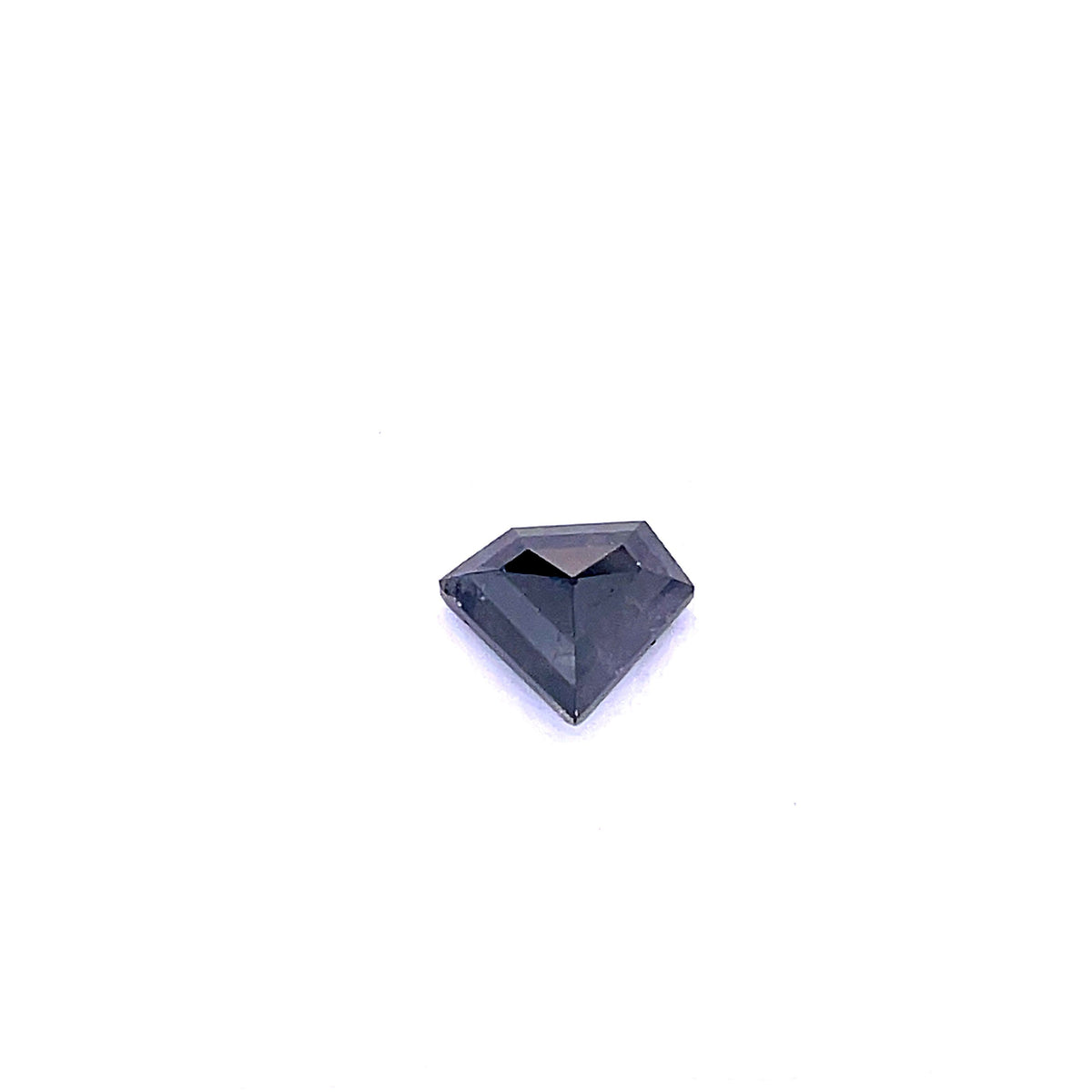 1.48 ct Shield Salt and Pepper Natural Diamond