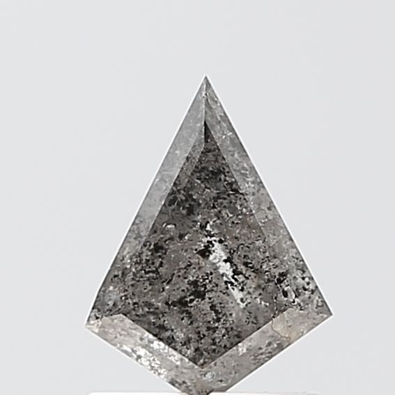 0.93 ct Kite Salt and Pepper Natural Diamond, VS1