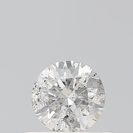 0.33 ct Round Salt and Pepper Natural Diamond, VVS1