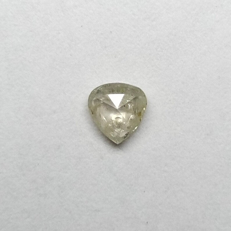 0.53 ct Pear Salt and Pepper Natural Diamond, I3