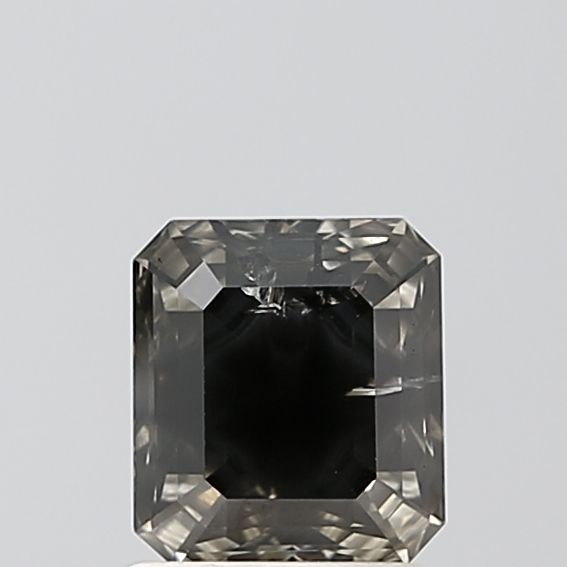 1.22 ct Emerald Salt and Pepper Natural Diamond, VVS1