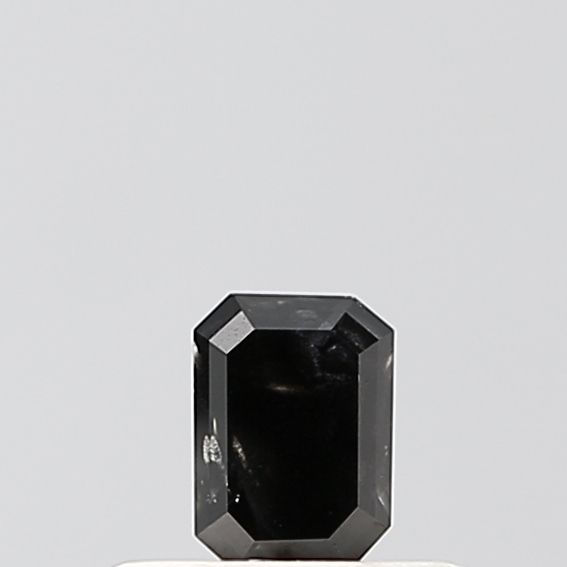 0.19 ct Emerald Salt and Pepper Natural Diamond, VS1