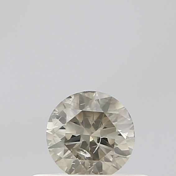 0.30 ct Round Salt and Pepper Natural Diamond, VVS1