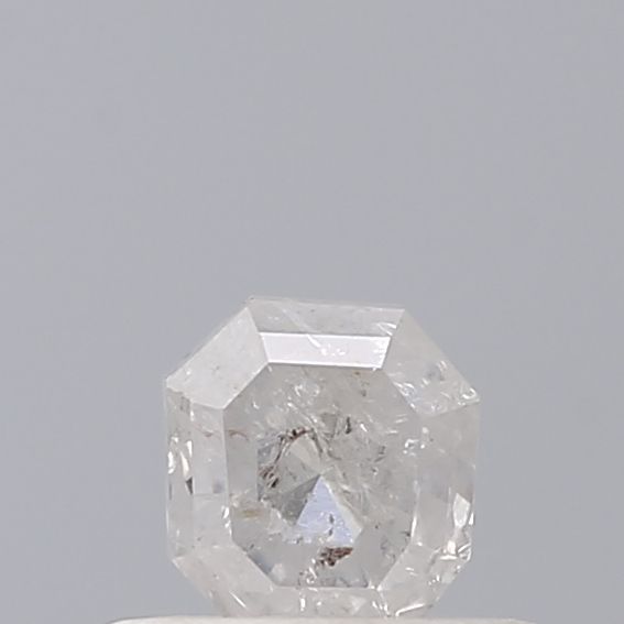 0.43 ct Emerald Salt and Pepper Natural Diamond, VS2