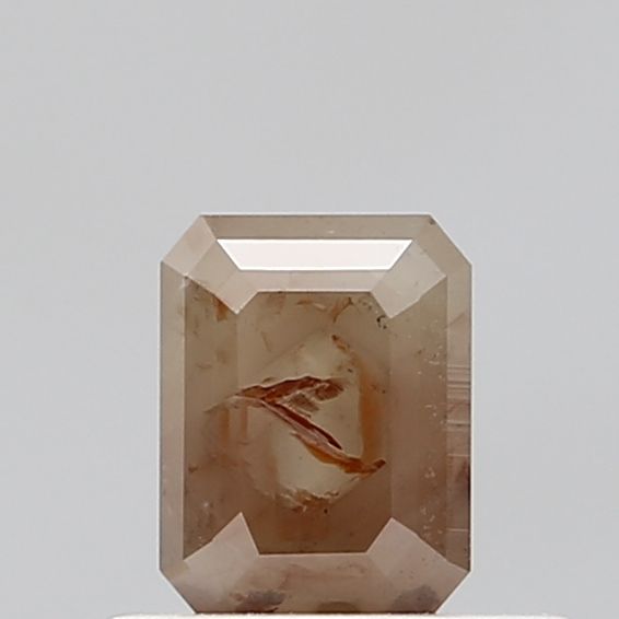 0.49 ct Emerald Salt and Pepper Natural Diamond, VVS2