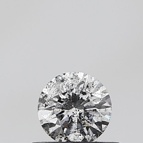 0.33 ct Round Salt and Pepper Natural Diamond, VVS2