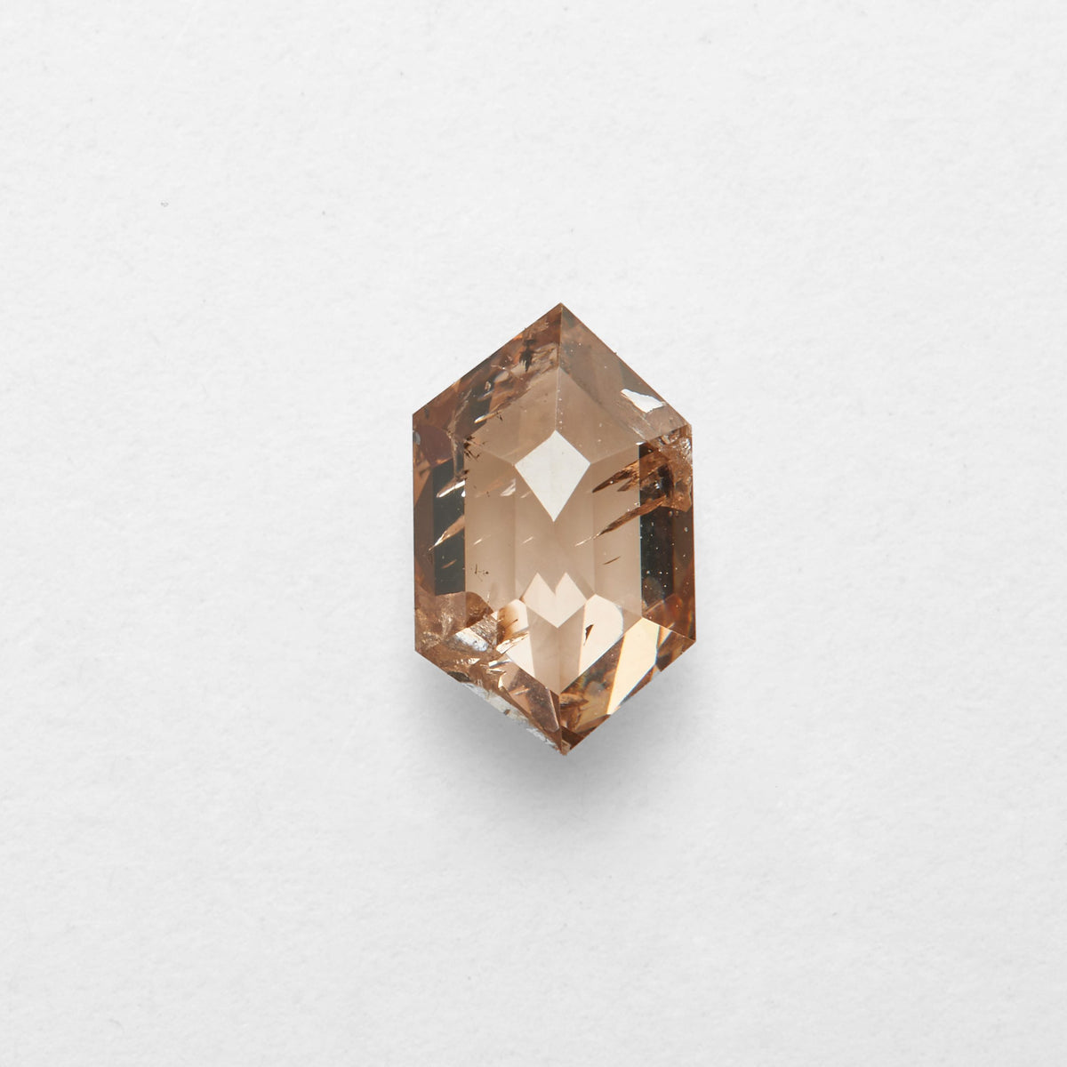 0.76 ct Hexagon Shape Rustic Diamond