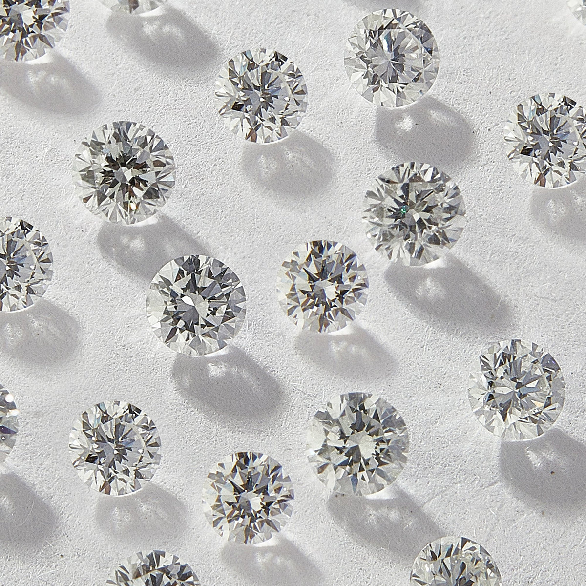 1.80 mm Round Natural White Melee Diamonds, DEF Color, VS1-VS2 Clarity
