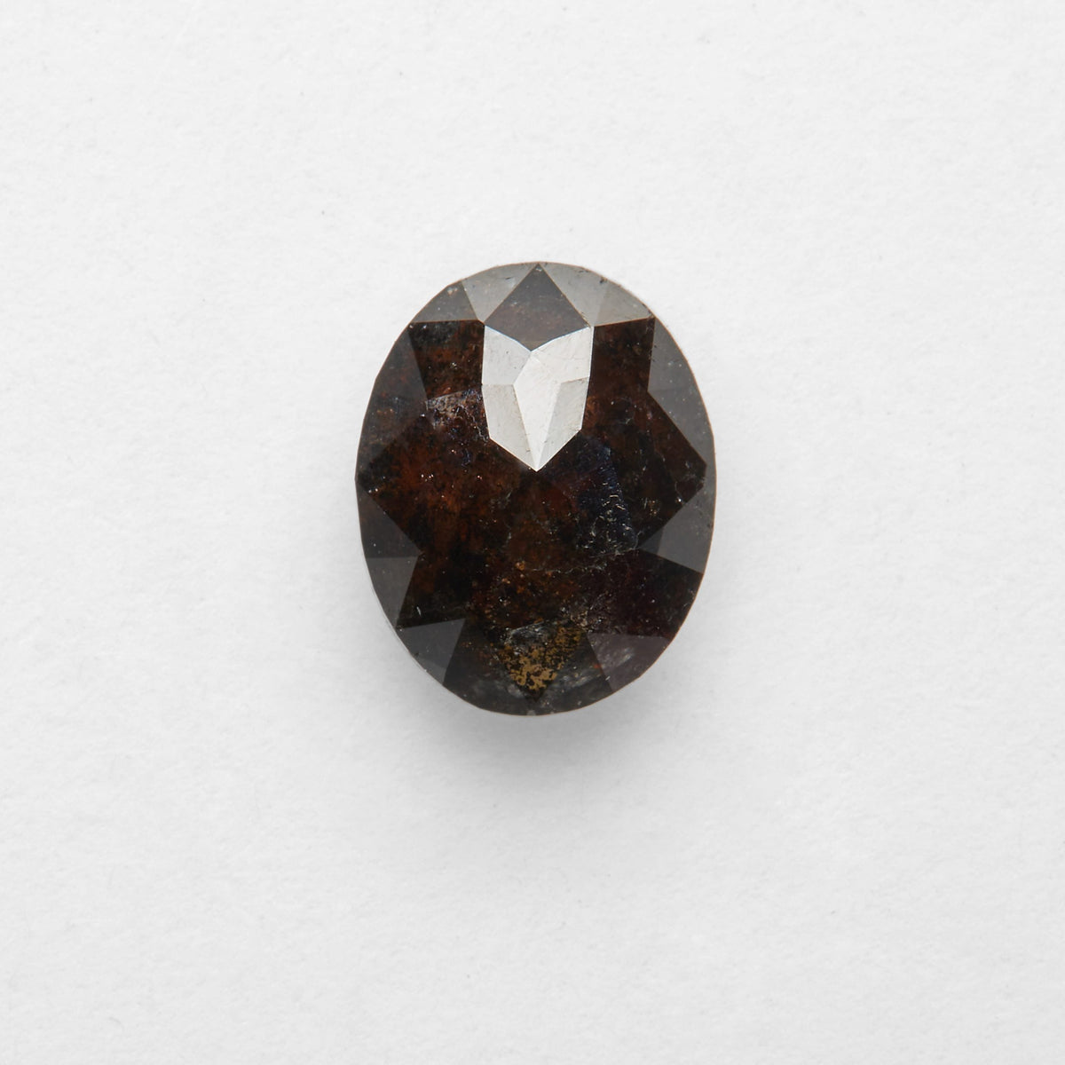 0.87 ct Rustic Oval Diamond