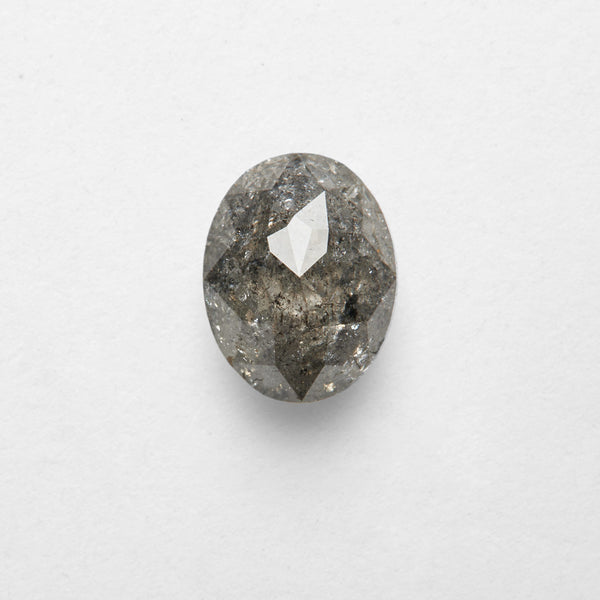 1.86 ct Oval Salt and Pepper Diamond