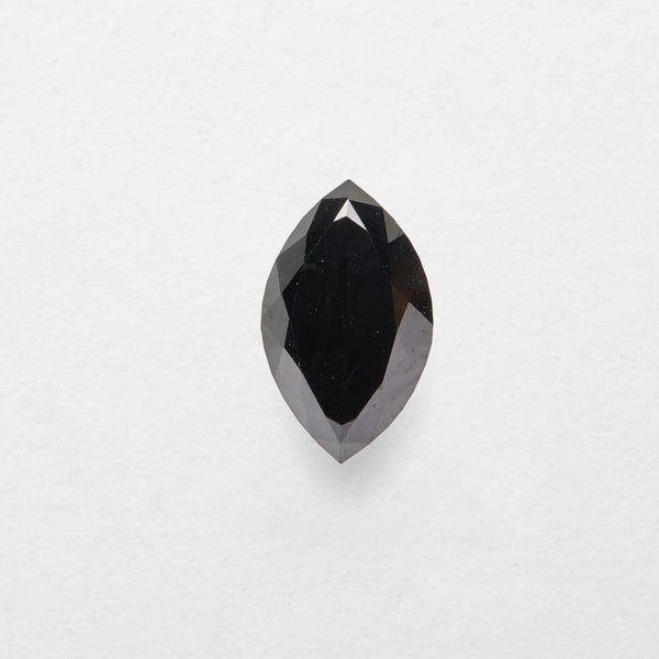 1.13 ct Marquise Cut Salt and Pepper Diamond