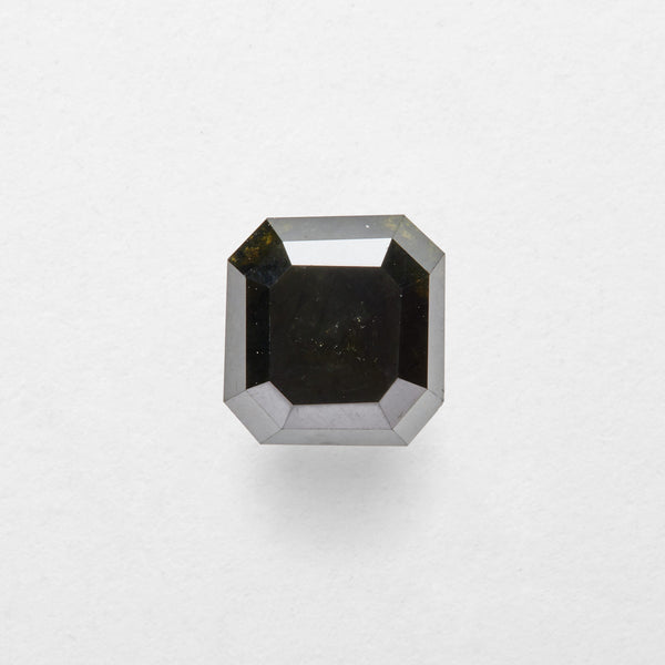 1.86 ct Asscher Cut Rustic Natural Diamond