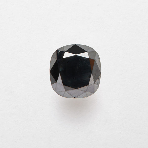 1.16 ct Cushion Cut Salt and Pepper Diamond