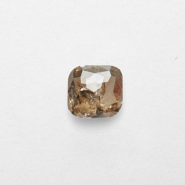 0.6 ct Cushion Cut Salt and Pepper Diamond