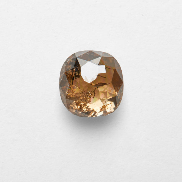 1.34 ct Cushion Salt and Pepper Diamond
