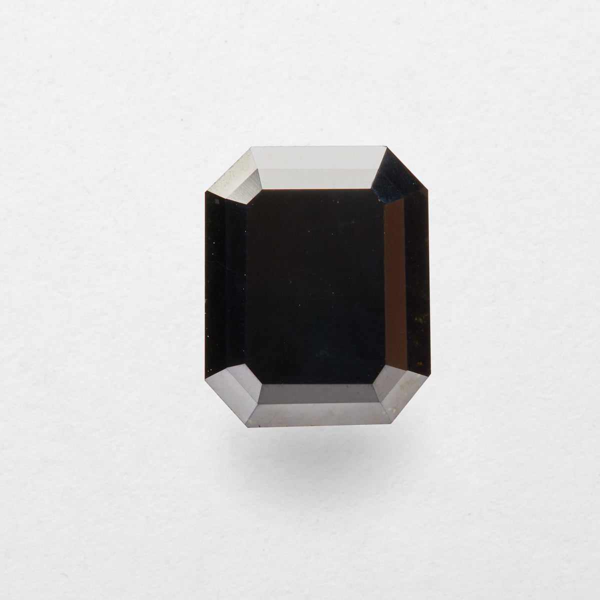 3.21 ct Emerald Cut Rustic Natural Diamond