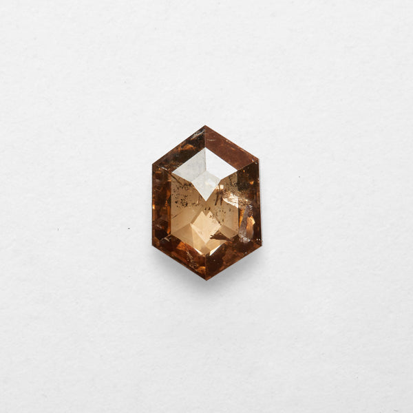 0.72 ct Hexagon Salt and Pepper Diamond